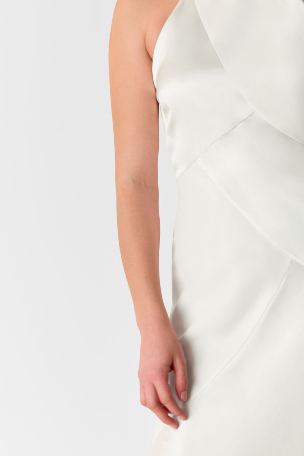Ivory Eileen Silk Wedding Dress